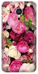 Весняний чохол бампер з квітами для Meizu M3s Троянди