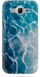 Синій чохол на Samsung j2 prime Текстура моря