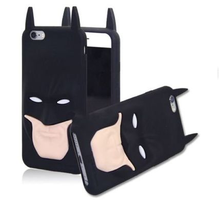 Черный чехол Бэтмен iPhone 6 / 6s силикон