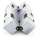 Металлический Infinity Cube 3 Silver Антистрессовый