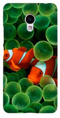 Чехол с Рыбками на Meizu M5 / M5s Зеленый