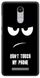 Чехол со своей надписью на Xiaomi Note 3 Черный