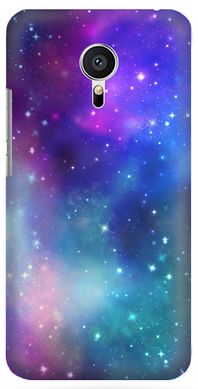Чехол Meizu M3 mini фиолетовый космос
