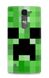 Чехол с крипером для LG G4s mini  Зеленый