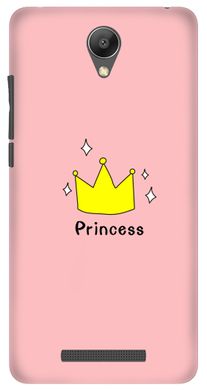 Рожевий бампер з короною для Xiaomi Note 2 Принцеса