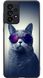 Чохол для Samsung A33 котик в окулярах