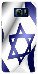 Белый чехол для Samsung S7 Флаг Израиля