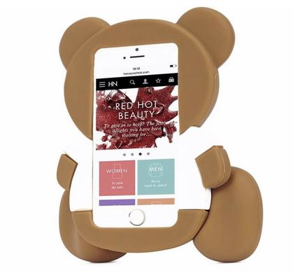 Ведмедик Moschino toy iPhone 4 / 4s  силікон