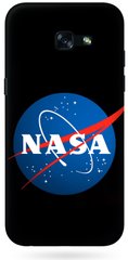 Чехол с логотипом Наса для Samsung Galaxy A520 Черный
