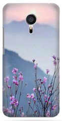 Красивый чехол для девушки с цветами на Meizu M3 Note Природа