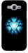 Чехол с Логотипом Железного человека на Samsung Galaxy j2 prime Черный