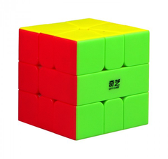 Яскравий Кубик Рубика QiYi MoFangGe Square Stickerless