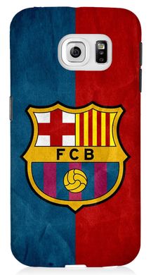 Чохол з лого ФК Барселона для Galaxy S6