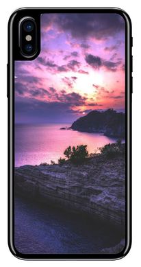 Силиконовый чехол Морской закат для iPhone X / 10