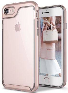 Надежный силиконовый бампер для iPhone 8 pink