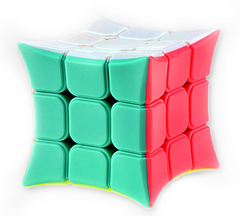 Увігнутий Кубик Рубік 3х3 Yongjun Jinjiao Stickerless