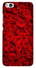 Красный бампер для девушки на Xiaomi Mi5s Розы