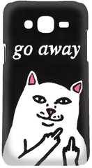 Крутий бампер Samsung j200 котик з факом go away