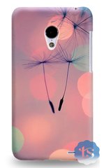 Бампер с картинкой на заказ для Мейзу ( Meizu ) MX4 Розовый