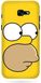 Желтый бампер для Galaxy A5 17 Симпсон