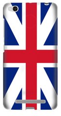 Кейс для Xiaomi Redmi 3 флаг Великобритании пластиковый