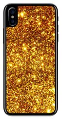 Блиск золота силіконовий бампер для iPhone X / 10