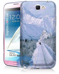 Чехол Samsung Note 2 N7100 с зимним пейзажем