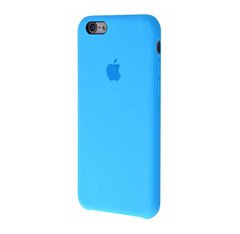 Яскравий матовий оригінальний чохол з для IPhone 6 / 6s блакитного кольору