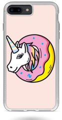 Чохол пончик + єдиноріг для iPhone 8 +