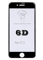 6D Захисне скло для iPhone 6 / 6s Black
