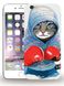 Чехол Котик-боксёр для iPhone 6 / 6s plus