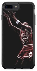 Чорний чохол для Apple iPhone 7 plus Баскетболіст