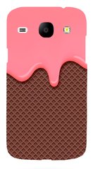 Стильный чехол на Samsung Core Prime Текстура мороженого