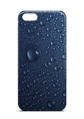 Текстурный чехол для iPhone 5 / 5s / SE  капли дождя