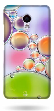 Чохол накладка c Мильними бульбашками на Meizu M5 mini Яскравий