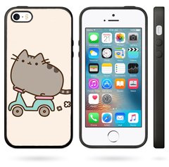 Чехол с котиком на заказ для iPhone 5 / 5s / SE Противоударный