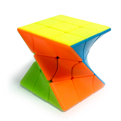 Закручений Кубик Рубік 3х3 Fanxin Stickerless