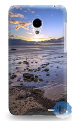 Чохол з Морським пляжем на Meizu MX4 Блакитний