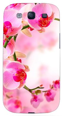 Чехол с Орхидеей для Galaxy S3 Белый