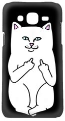 Захисний чохол для Samsung J700H 2015 року зі зухвалим котом