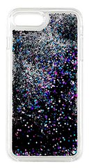 Чехол с жидкими блестками для iPhone ( Айфон ) 6 plus Черный