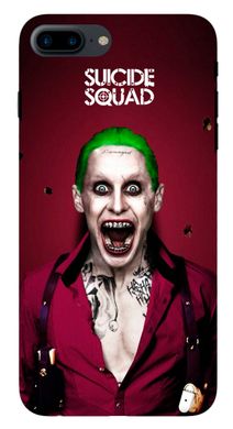 Чехол накладка с Джокером для iPhone 7 plus Отряд самоубийц