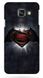 Супергеройский чехол-бампер для Samsung A710 (2016) - Batman and Superman