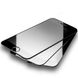 Черное защитное стекло для iPhone 8 6D