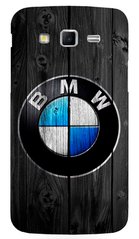 Чехол накладка с логотипом BMW для Samsung Grand 2 Duos Черный