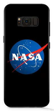 Черный чехол для Galaxy S8 plus Логотип Nasa