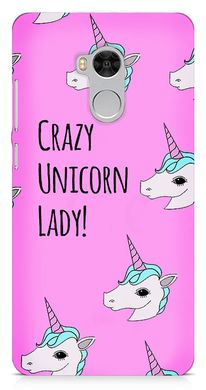 Xiaomi redmi 4 prime 32 Gb чохол бампер crazy unicorn lady