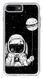 ТПУ Чехол с Космонавтом для iPhone 7 plus Черный