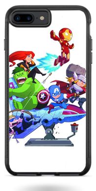Чохол Мультяшні Супергероі для iPhone 7+