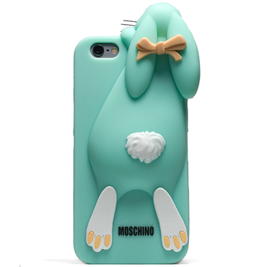 Кролик Moschino iPhone 6 / 6s  мятный
